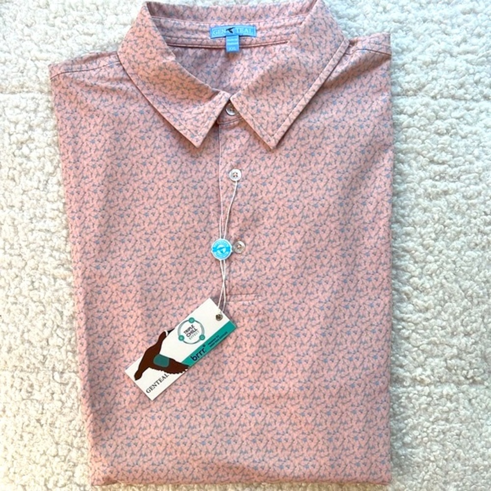 GENTEAL Men’s Brrr Golf Performance Polo